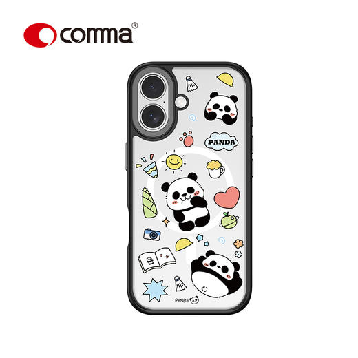 COMMA珂玛 iPhone 系列 文创系列拼贴防摔磁吸保护壳-17 系列 商品图11
