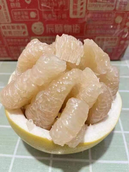 【当季限定】9.9元2颗 福建白心柚（甜多酸少，水分很足） 商品图4