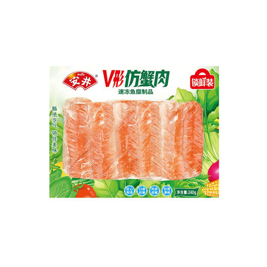 安井锁鲜装V形仿蟹肉240g 商品图0