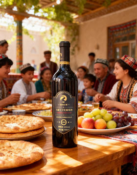 【会员专属】新疆好物  马瑟兰干红葡萄酒  小芒森甜白葡萄酒  750ml/瓶