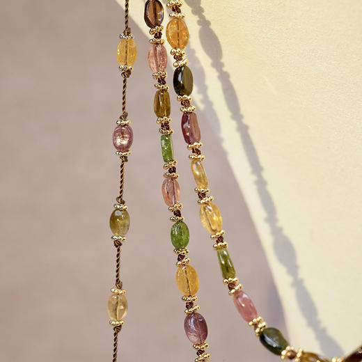 订购8周到｜Tityaravy-Tulsi-彩色 碧玺 项链［法国设计师］ 商品图3
