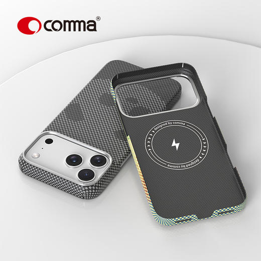 COMMA珂玛 iPhone 系列 织界系列凯夫拉磁吸保护壳-17 Pro 系列 商品图0