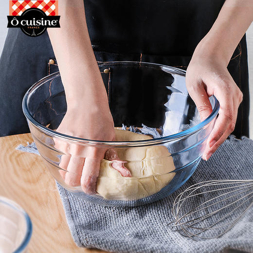 欧贵厨高硼硅玻璃搅拌盆洗菜盆21CM 商品图1