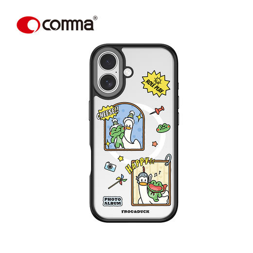 COMMA珂玛 iPhone 系列 文创系列拼贴防摔磁吸保护壳-17 系列 商品图9