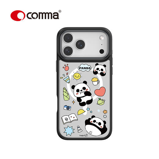 COMMA珂玛 iPhone 系列 文创系列拼贴防摔磁吸保护壳-17 系列 商品图5