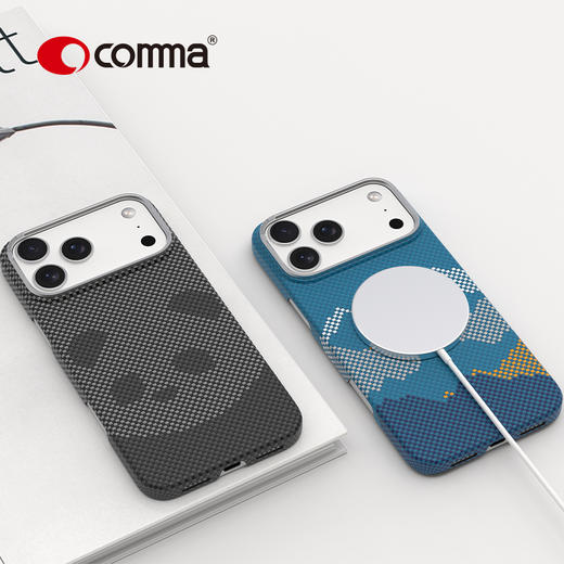 COMMA珂玛 iPhone 系列 织界系列凯夫拉磁吸保护壳-17 Pro 系列 商品图1