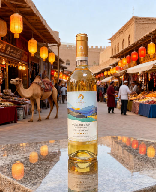 【会员专属】新疆好物  马瑟兰干红葡萄酒  小芒森甜白葡萄酒  750ml/瓶 商品图1