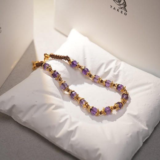 订购8周到｜Tityaravy-Kamilah-紫水晶 串珠 手链［法国设计师］ 商品图2