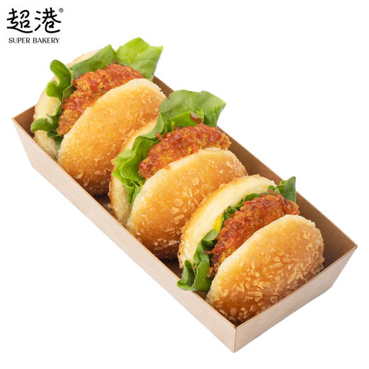 孜然鸡排汉堡面包 商品图2