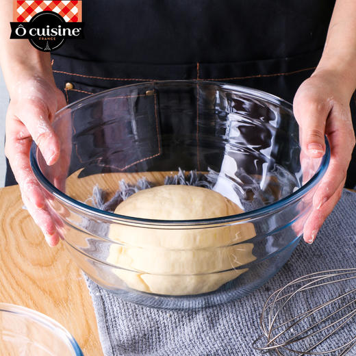 欧贵厨高硼硅玻璃搅拌盆洗菜盆21CM 商品图3