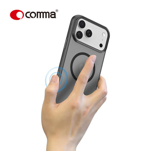 COMMA珂玛 iPhone 系列 焕彩系列金属防摔磁吸保护壳触控按键-17 系列 商品图0