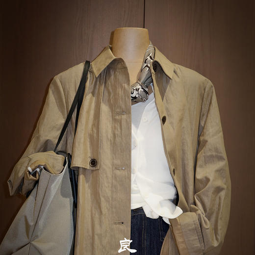 【特价不退不换】【预售7天】良木礼风衣外套（003356） 商品图3