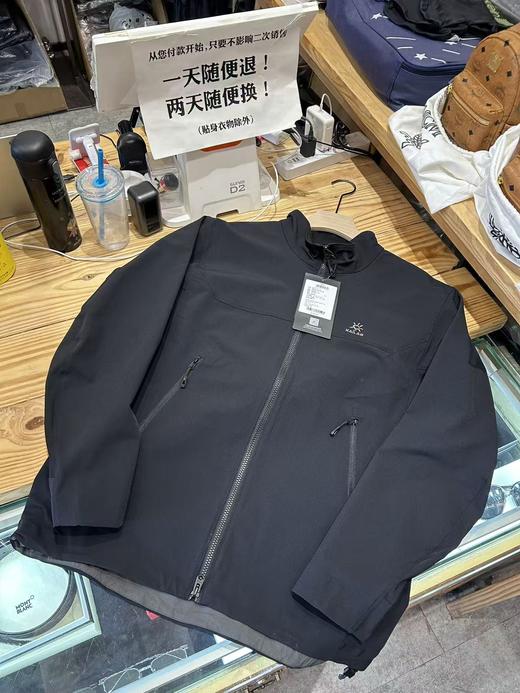KLS男士M8立领软壳外套防风防泼透汽耐磨户外夹克 商品图3
