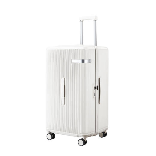 自然醒五轮大容量24寸抗摔双层防爆拉链行李箱马卡龙色拉杆箱YS6039 商品图10