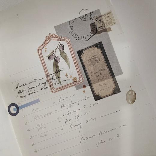 Jieyanow边框优雅镜子木 手帐ins风马来Mirror On The Wall 商品图3