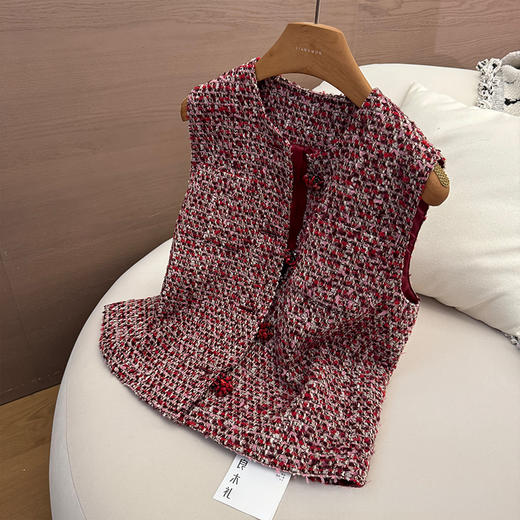 【预售7天】良木礼羊毛马甲（Q258466） 商品图0