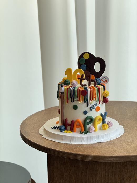 绚丽调色盘·奶油霜蛋糕（下单请备注数字） 商品图0