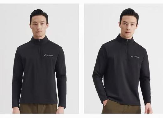 贵族气质品牌，韦德特殊功能性面料半拉链长袖 商品图3