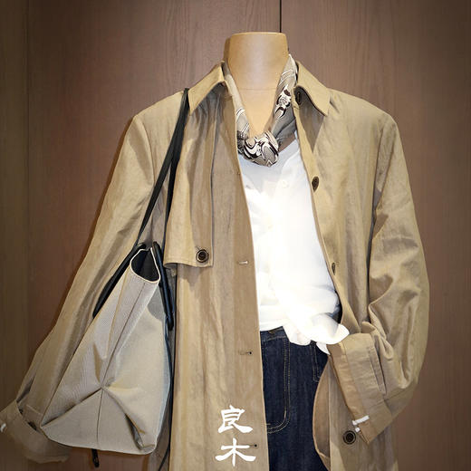 【特价不退不换】【预售7天】良木礼风衣外套（003356） 商品图0