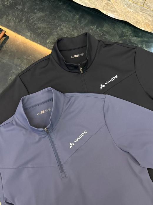 贵族气质品牌，韦德特殊功能性面料半拉链长袖 商品图0