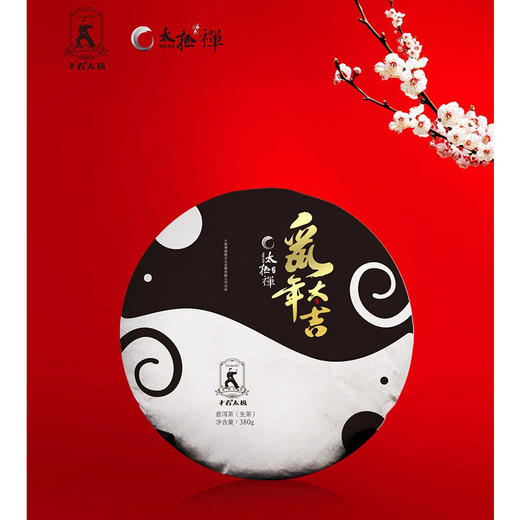【生肖纪念限量收藏茶】太极禅苑 2019鼠年生肖纪念普洱（生+熟）茶收藏装 大叶种茶760克（380X2) 商品图4