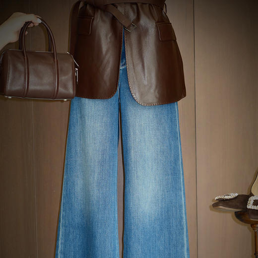 【特价不退不换】良木礼莱赛尔阔腿裤(Q2591406) 商品图3