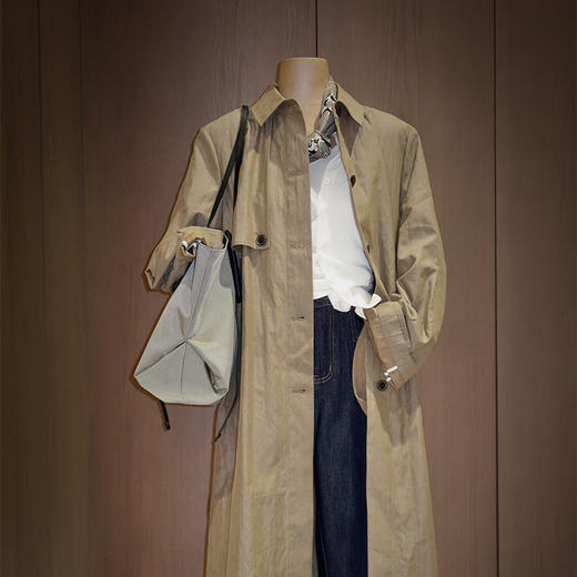 【特价不退不换】【预售7天】良木礼风衣外套（003356） 商品图1