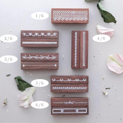 蕾丝边线木绽放的灵魂 百搭手帐ins风Blooming Soul 商品图0