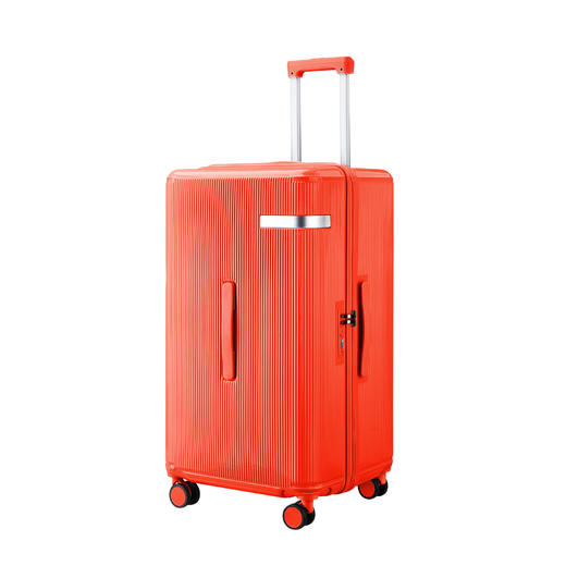 自然醒五轮大容量24寸抗摔双层防爆拉链行李箱马卡龙色拉杆箱YS6039 商品图7