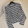 【特价不退不换】良木礼山羊绒条纹衫（Q2584260F） 商品缩略图1
