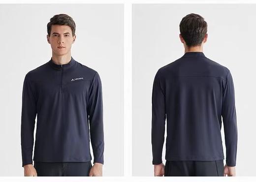 贵族气质品牌，韦德特殊功能性面料半拉链长袖 商品图2