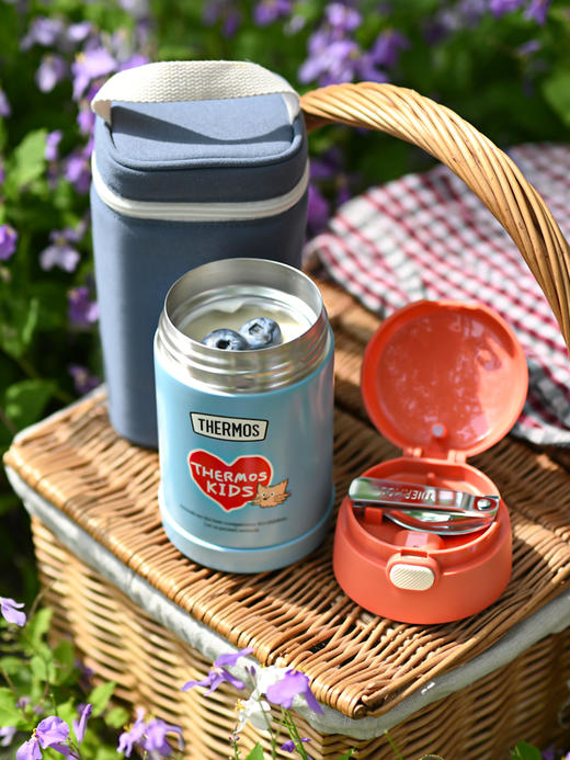 【仅主图】膳魔师高不锈钢焖烧罐萌宠系列（绿色）470ml 商品图3