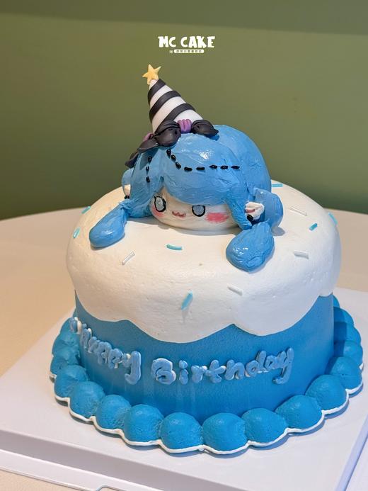 无期迷途娜恰痛糕/二次元头像定制蛋糕【色素较多 ！】 商品图1