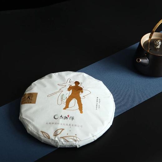 【7年老茶】太极禅苑 2019年 太极八式 国潮 系列  380克1饼 生熟普洱 商品图0