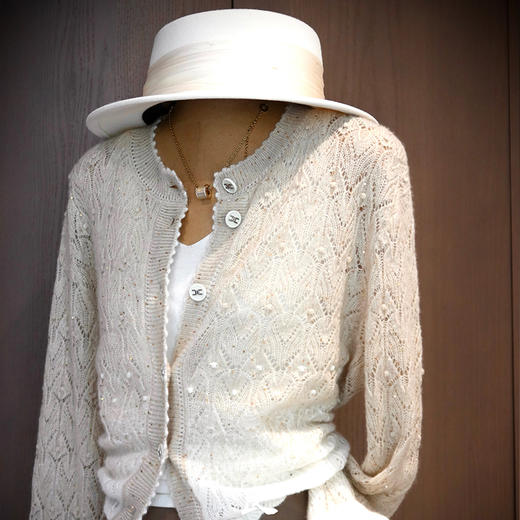 良木礼山羊绒开衫（Q2584265） 商品图3