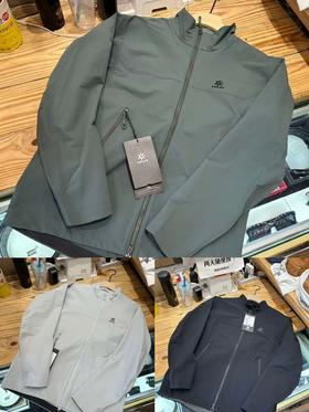 KLS男士M8立领软壳外套防风防泼透汽耐磨户外夹克