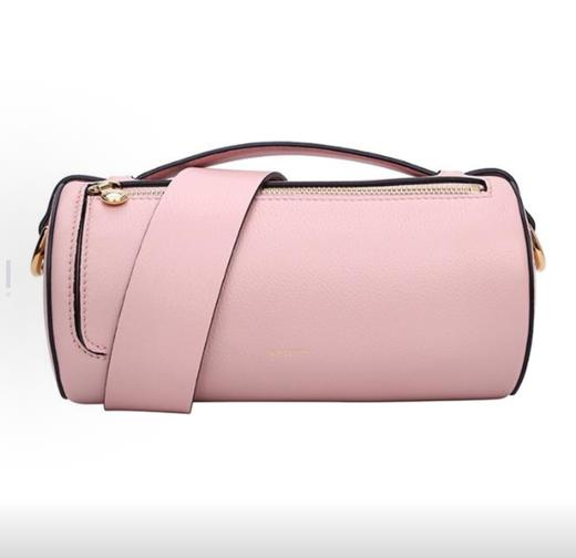 Burberry  时尚手提斜挎圆桶包 女款 粉色 商品图0