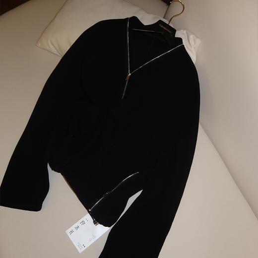 【预售7天】良木礼抽绳拉链外套（Q2584255） 商品图0