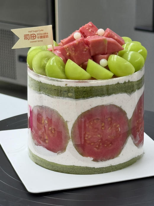 【半糖】抹茶芭乐布蕾（无法拒绝的多巴胺） 商品图4