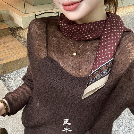 【特价不退不换】良木礼长袖羊毛上衣（Q259134） 商品图6