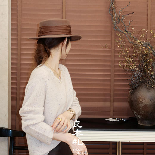 【预售7天】良木礼山羊绒钉珠套衫（Q2584516） 商品图7