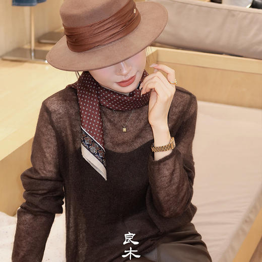 【特价不退不换】良木礼长袖羊毛上衣（Q259134） 商品图1