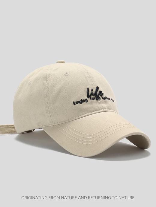 秋纱浅系列棒球帽 商品图5