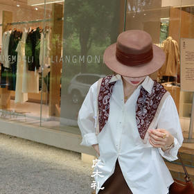 【现货】良木礼翻领休闲衬衫（Q258462F）