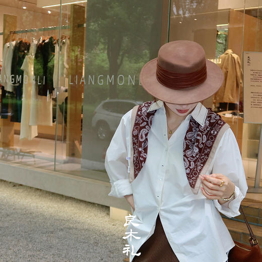 【现货】良木礼翻领休闲衬衫（Q258462F） 商品图0