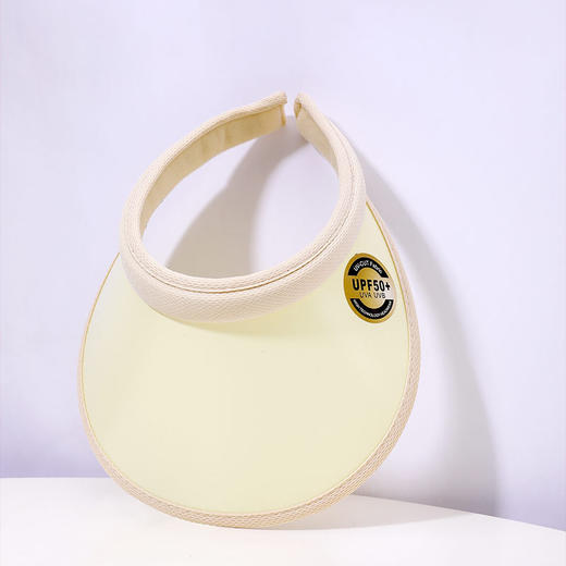 防晒帽女加大UPF50+防紫外线大帽檐空顶帽遮阳骑行遮脸太阳帽子/顶 商品图4