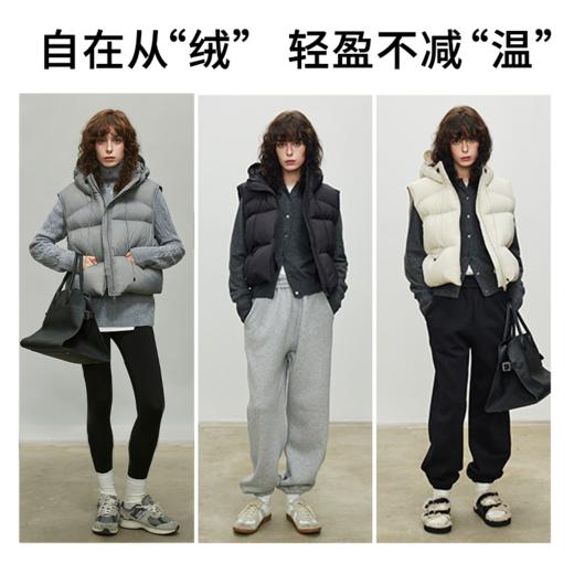  【90%鹅绒马甲】反季清仓捡漏，轻暖锁温不臃肿，显瘦百搭超实用！ 商品图6