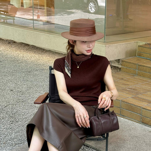 【预售7天】良木礼美丽诺羊毛背心（Q2584126） 商品图0