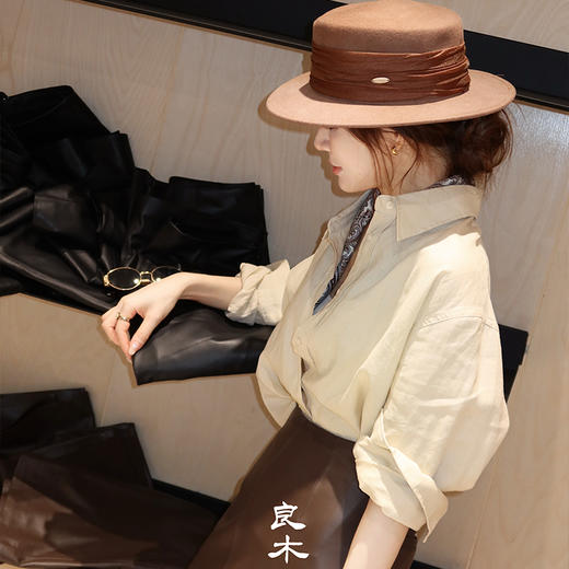 【特价不退不换】【预售7天】良木礼苎麻衬衫（Q258491F） 商品图5