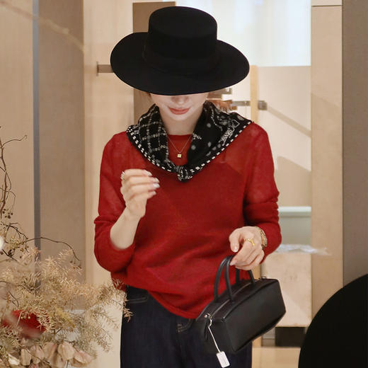 【特价不退不换】良木礼长袖羊毛上衣（Q259134） 商品图2